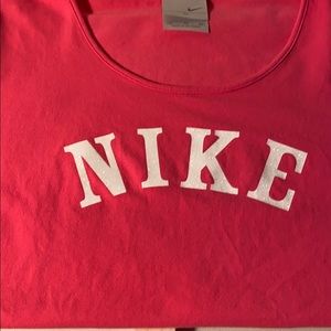 Pink Nike short sleeve top